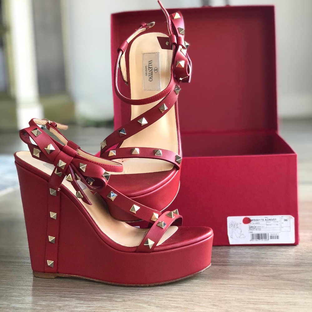 Valentino Wedges